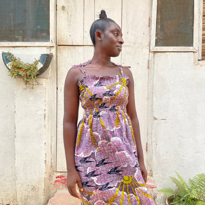 * SUNNI Sundress (Pink Sunshine)