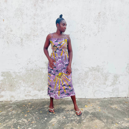 * SUNNI Sundress (Pink Sunshine)